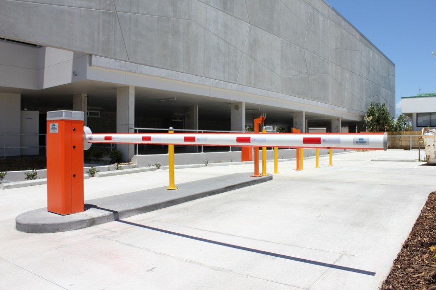 Carpark Entrance Boom Gate