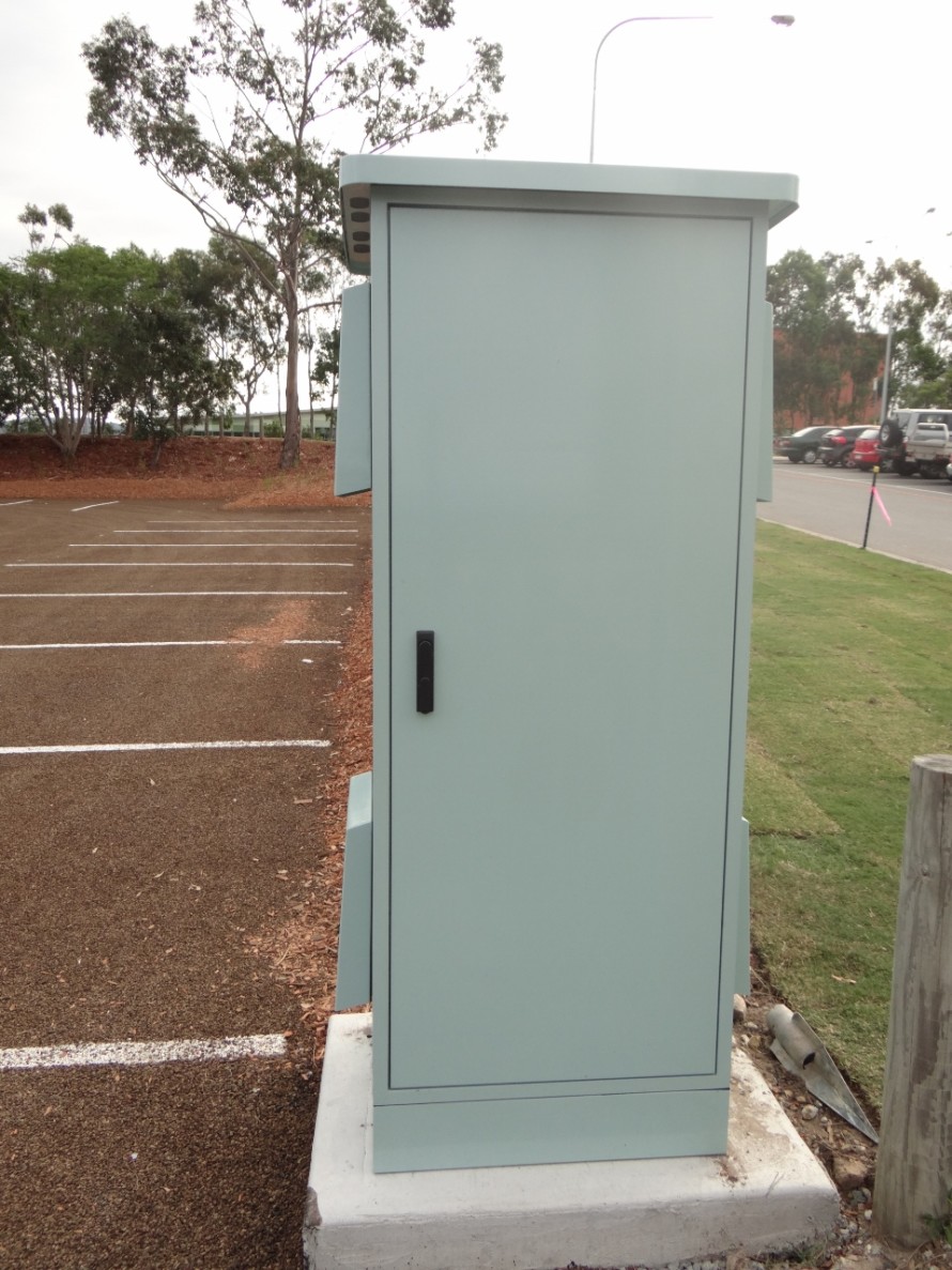 Amano Automated Car Parking System  – Laver Drive, Robina by Brisbane Automatic Gate Systems 4